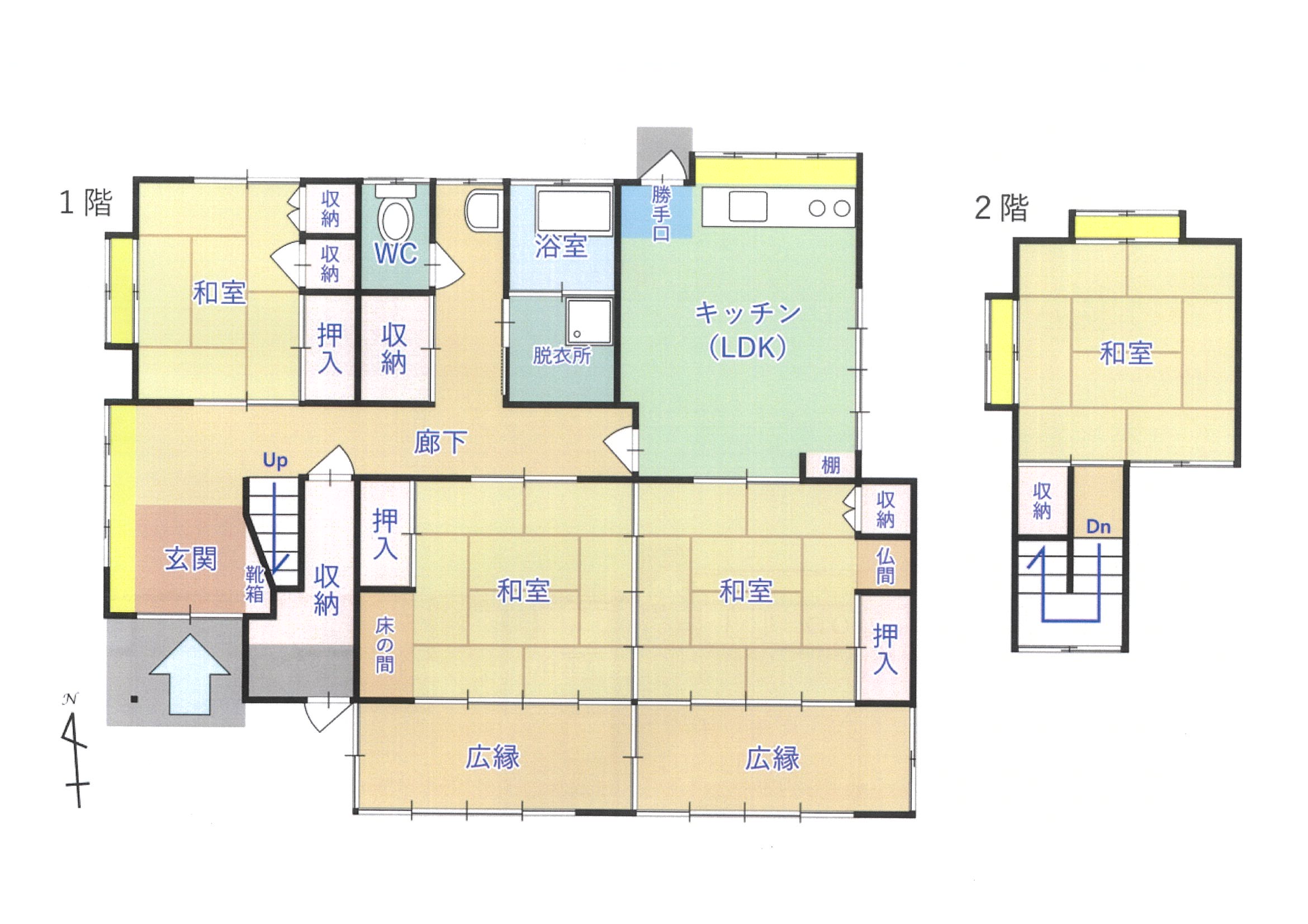 間取り(現況優先) 間取り(現況優先)