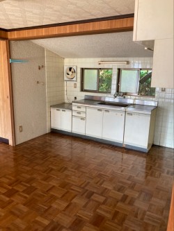 広いキッチンスペース